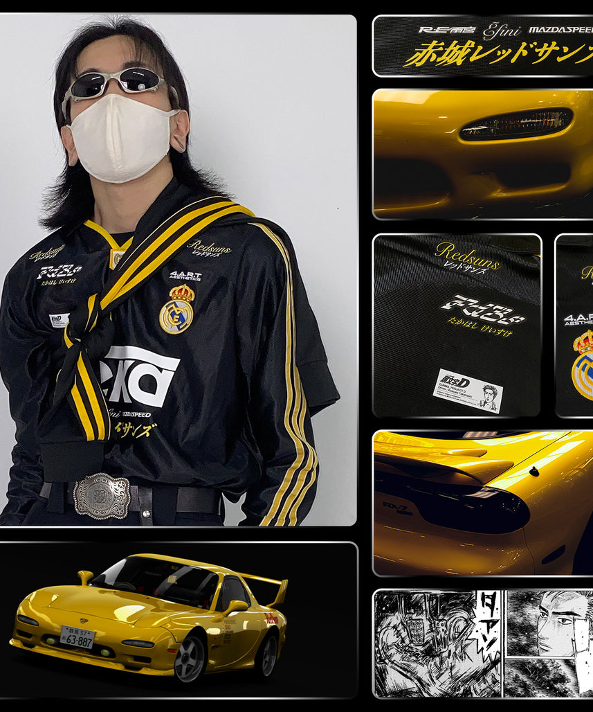 Real Madrid X Akagi Takahashi Keisuke RX7 Fd3s