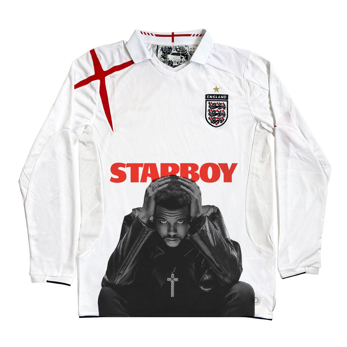 England X The Weeknd Starboy Remake Jersey