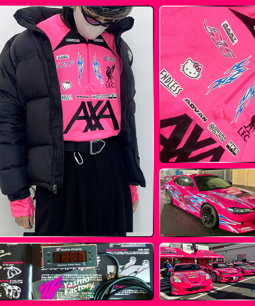 Liverpool X Nissan Pink S15