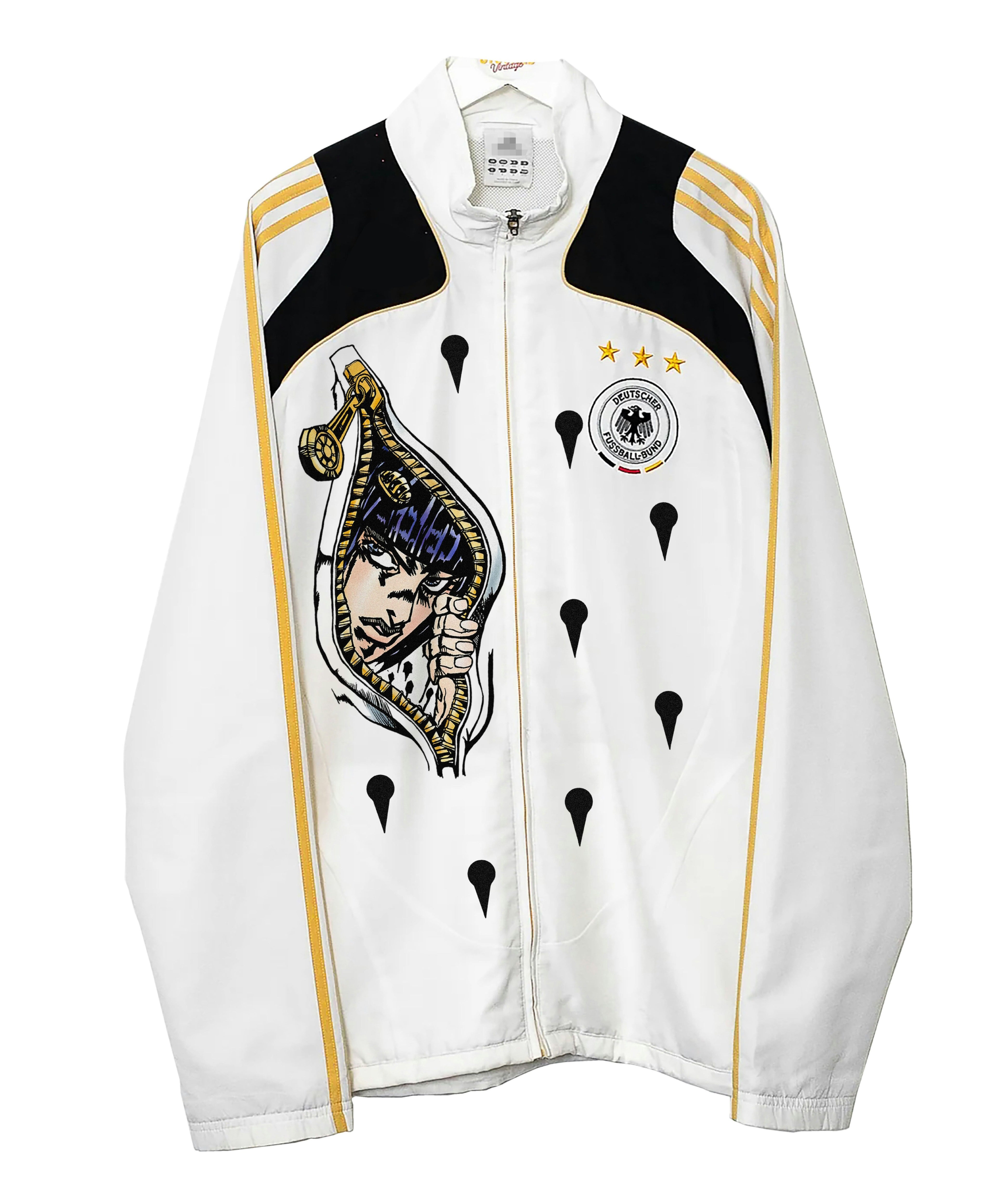 JoJo X Bucciarati Germany Vintage Training Trench Coat