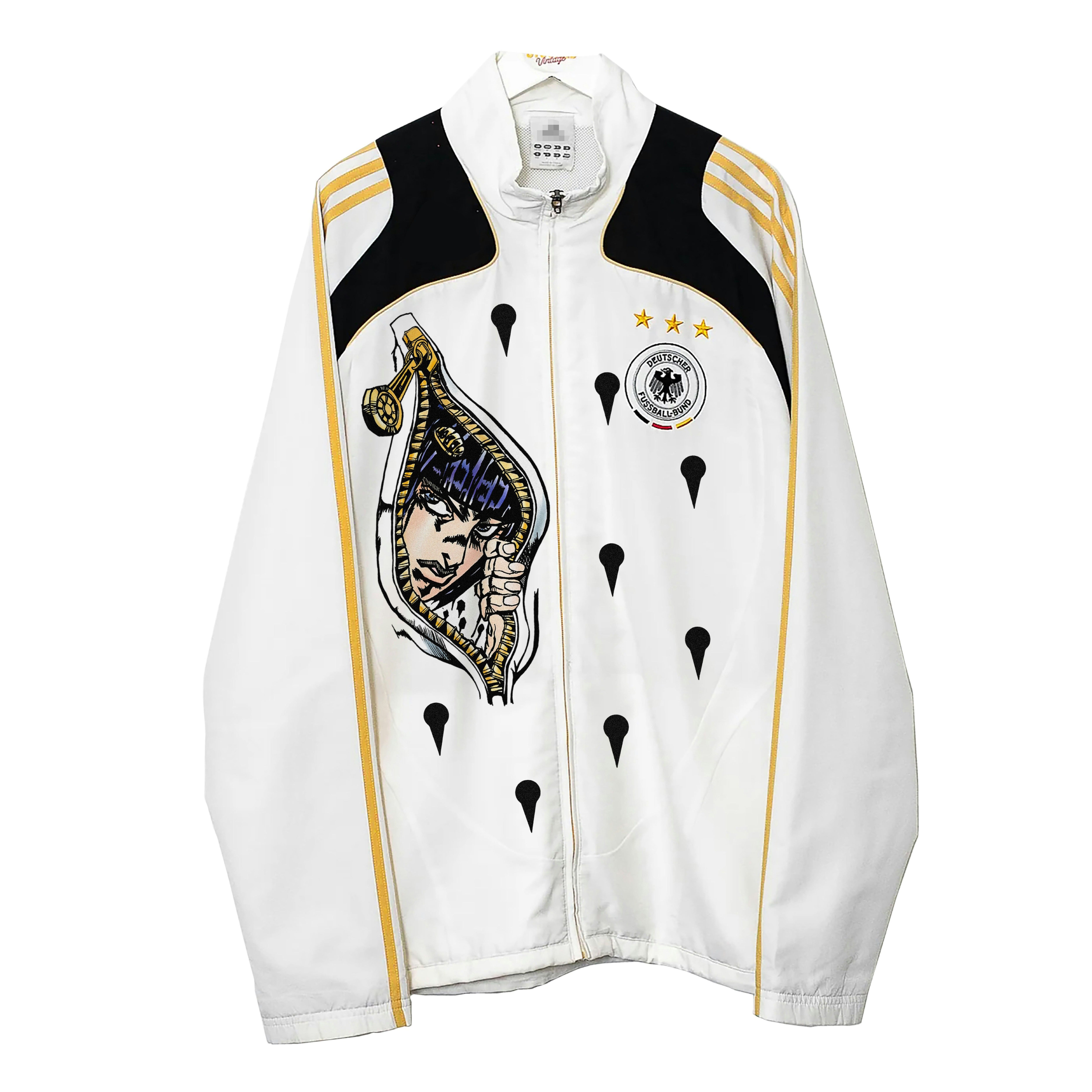 JoJo X Bucciarati Germany Vintage Training Trench Coat