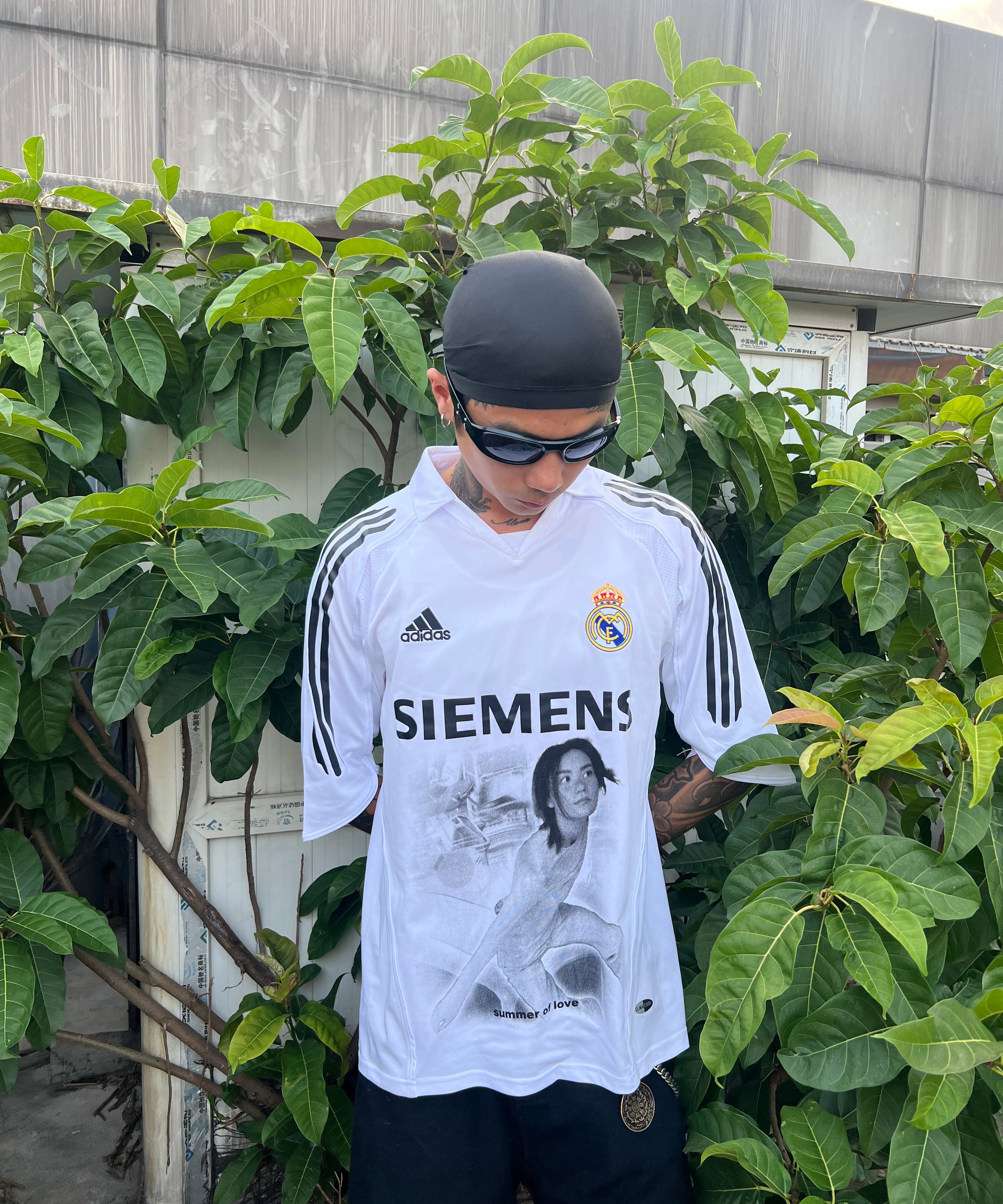 Real Madrid X Faye Wong Vintage Remake Jersey (Short Sleeve)