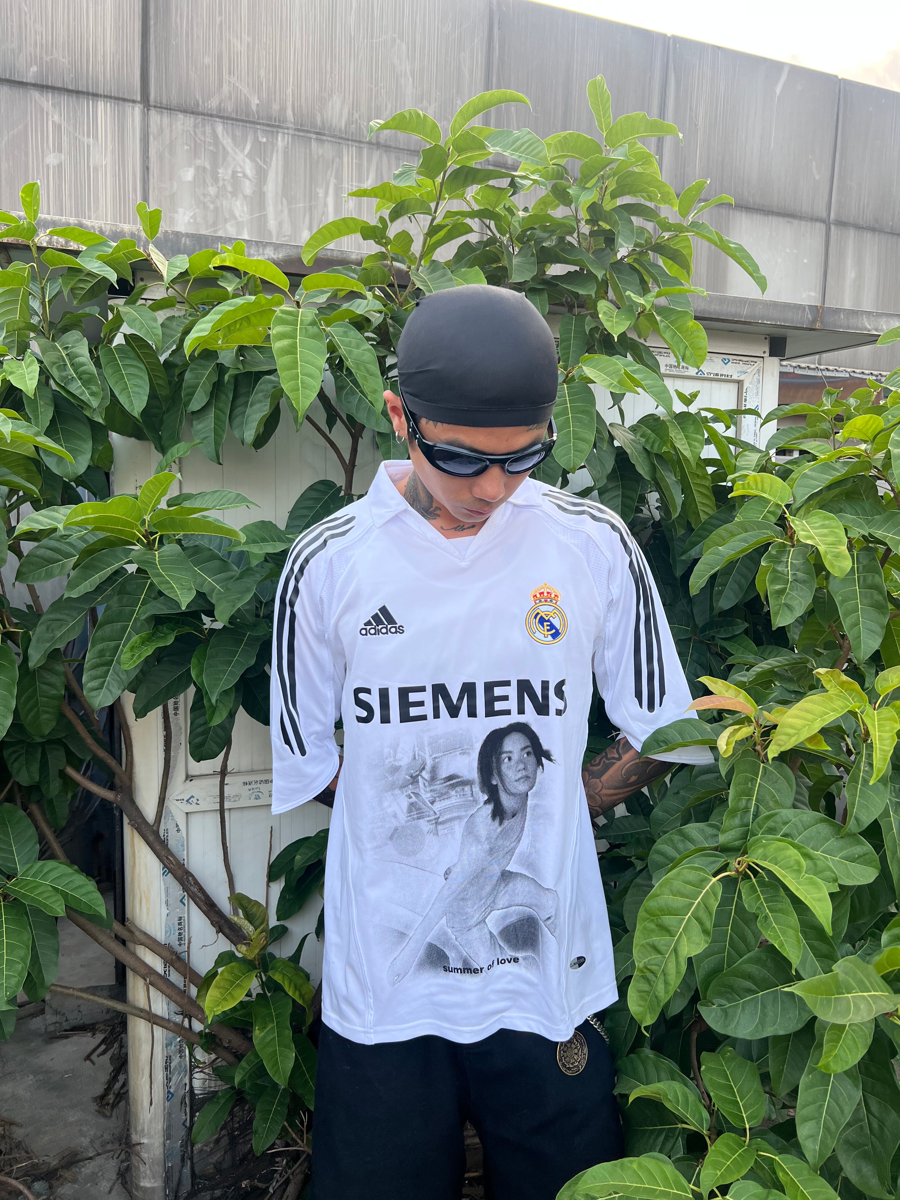Real Madrid X Faye Wong Vintage Remake Jersey (Short Sleeve)