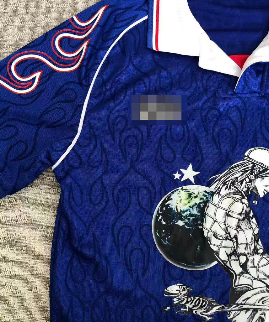 Chelsea Retro Blue Jersey — Diego Flame Edition