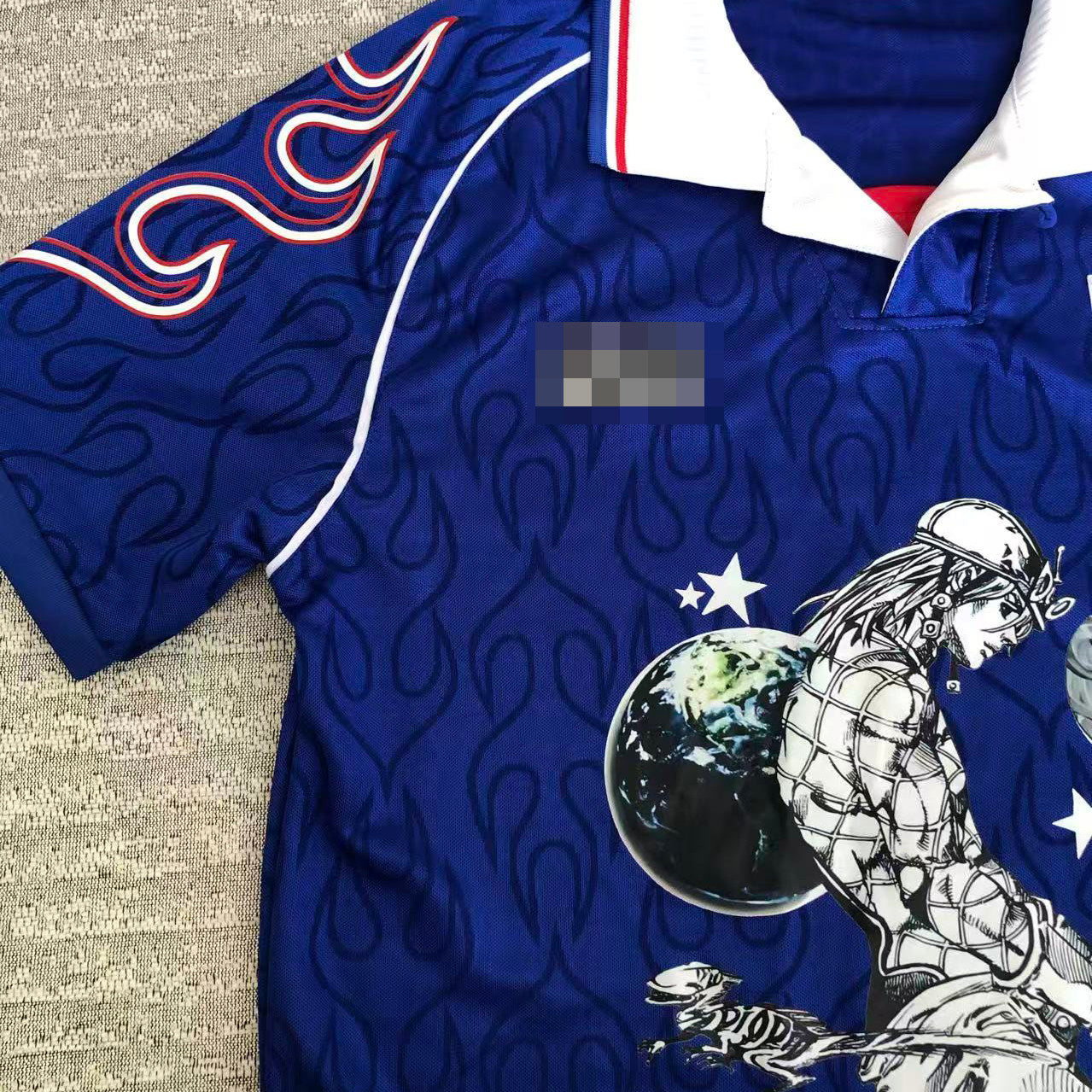 Chelsea Retro Blue Jersey — Diego Flame Edition