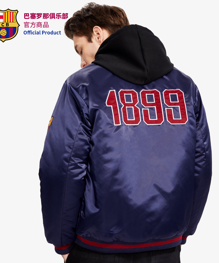 FC Barcelona Satin Flight Jacket