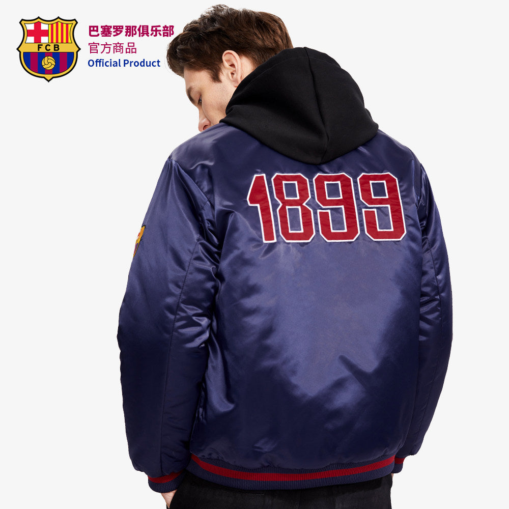 FC Barcelona Satin Flight Jacket