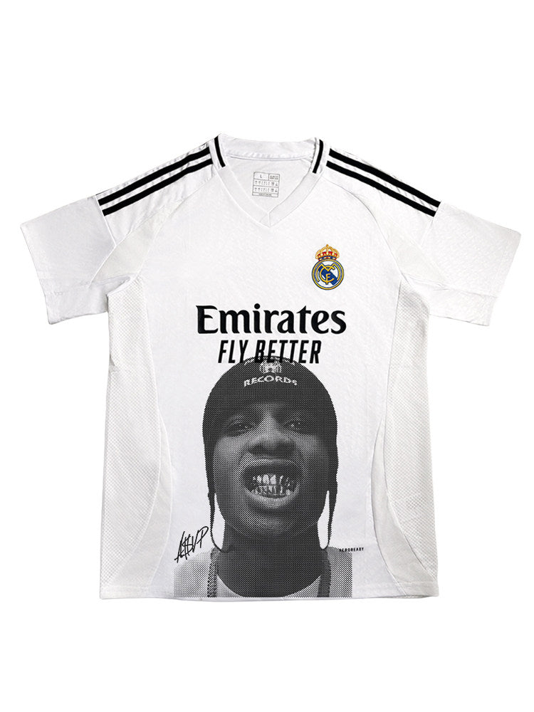 A$AP Rocky Vintage Portrait Hip-Hop Remake Jersey