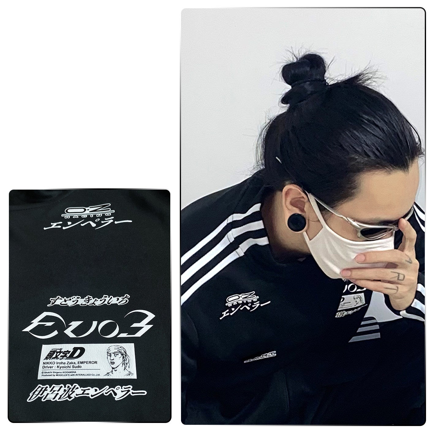 Initial D X Sudou Kyoichi Mitsubishi Evo III Track Jacket