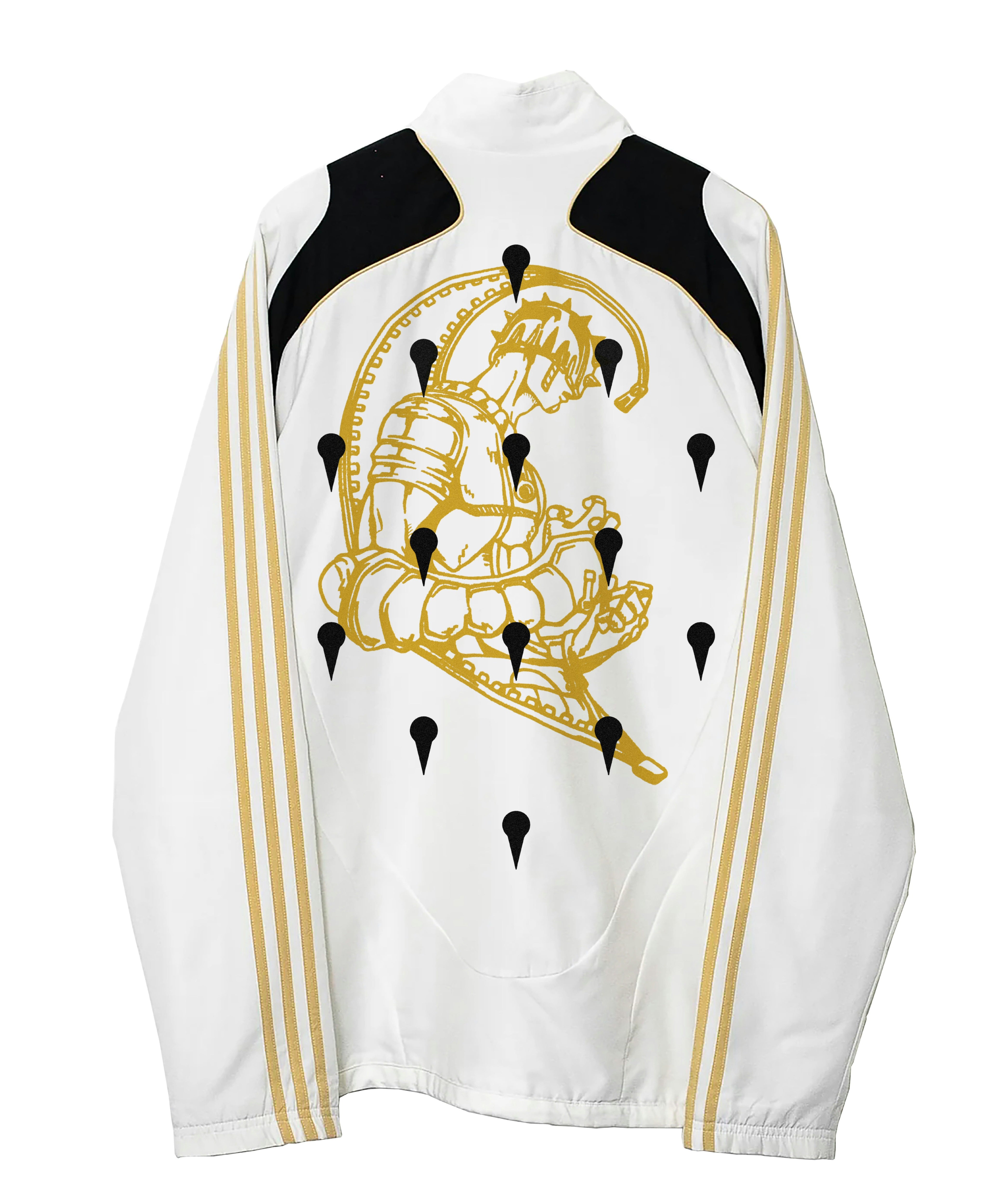 JoJo X Bucciarati Germany Vintage Training Trench Coat