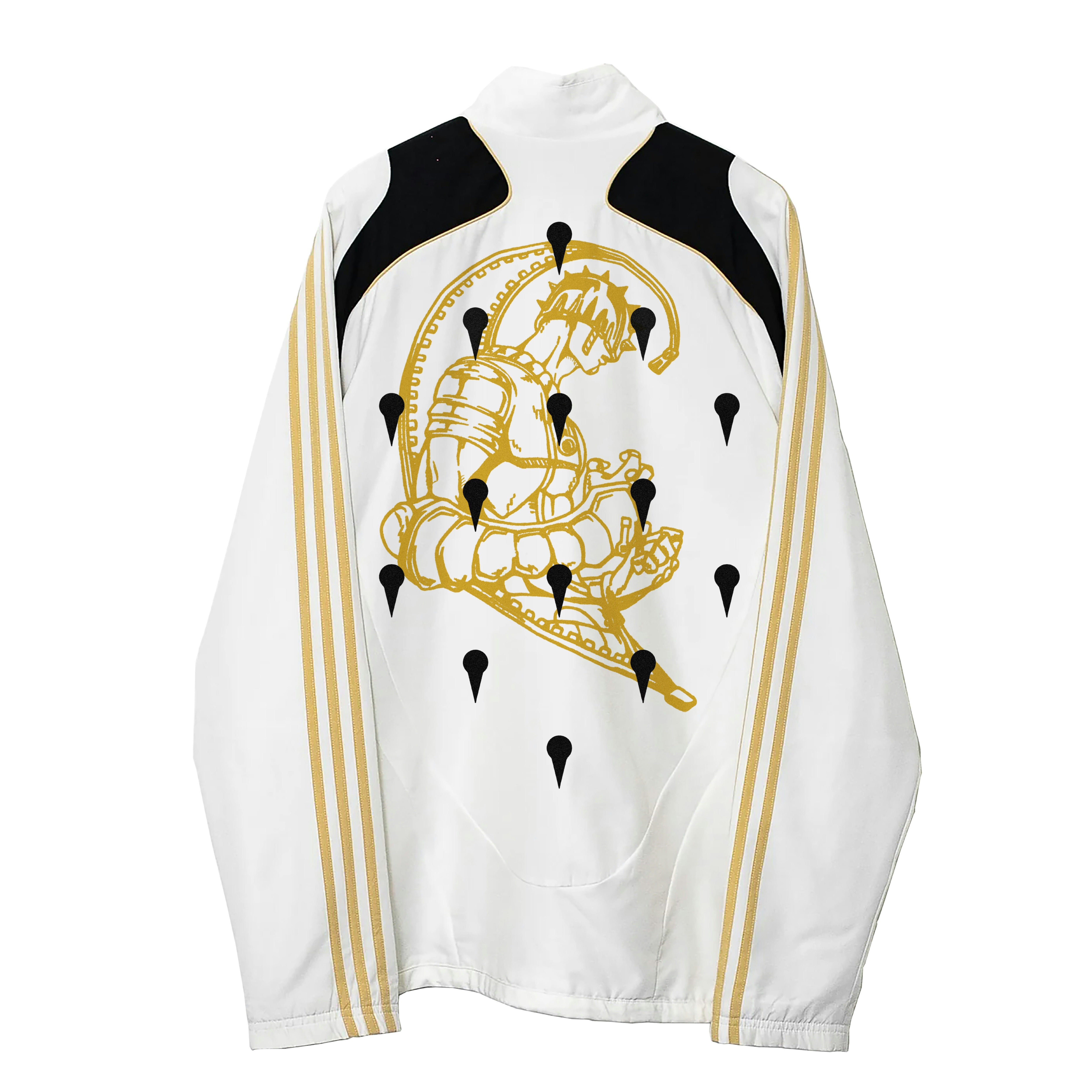 JoJo X Bucciarati Germany Vintage Training Trench Coat