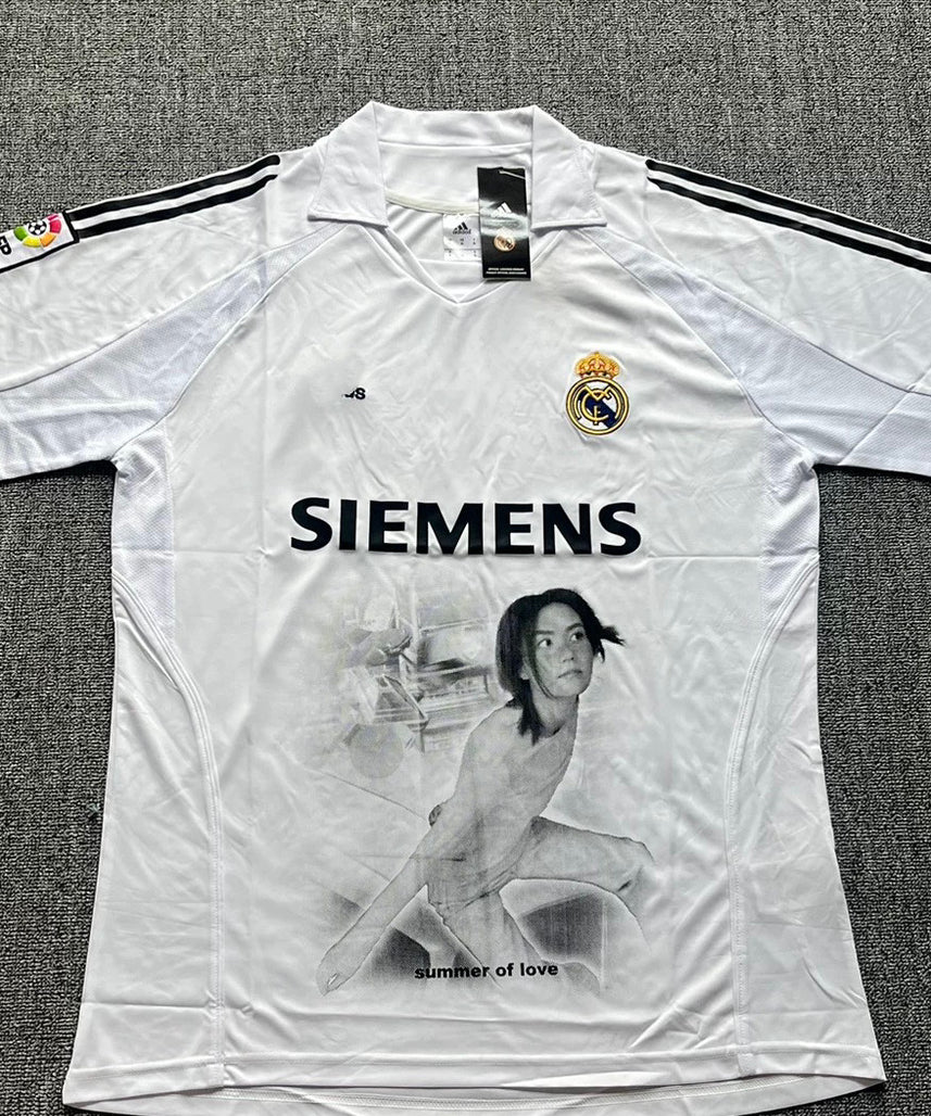 Real Madrid X Faye Wong Vintage Remake Jersey (Short Sleeve)