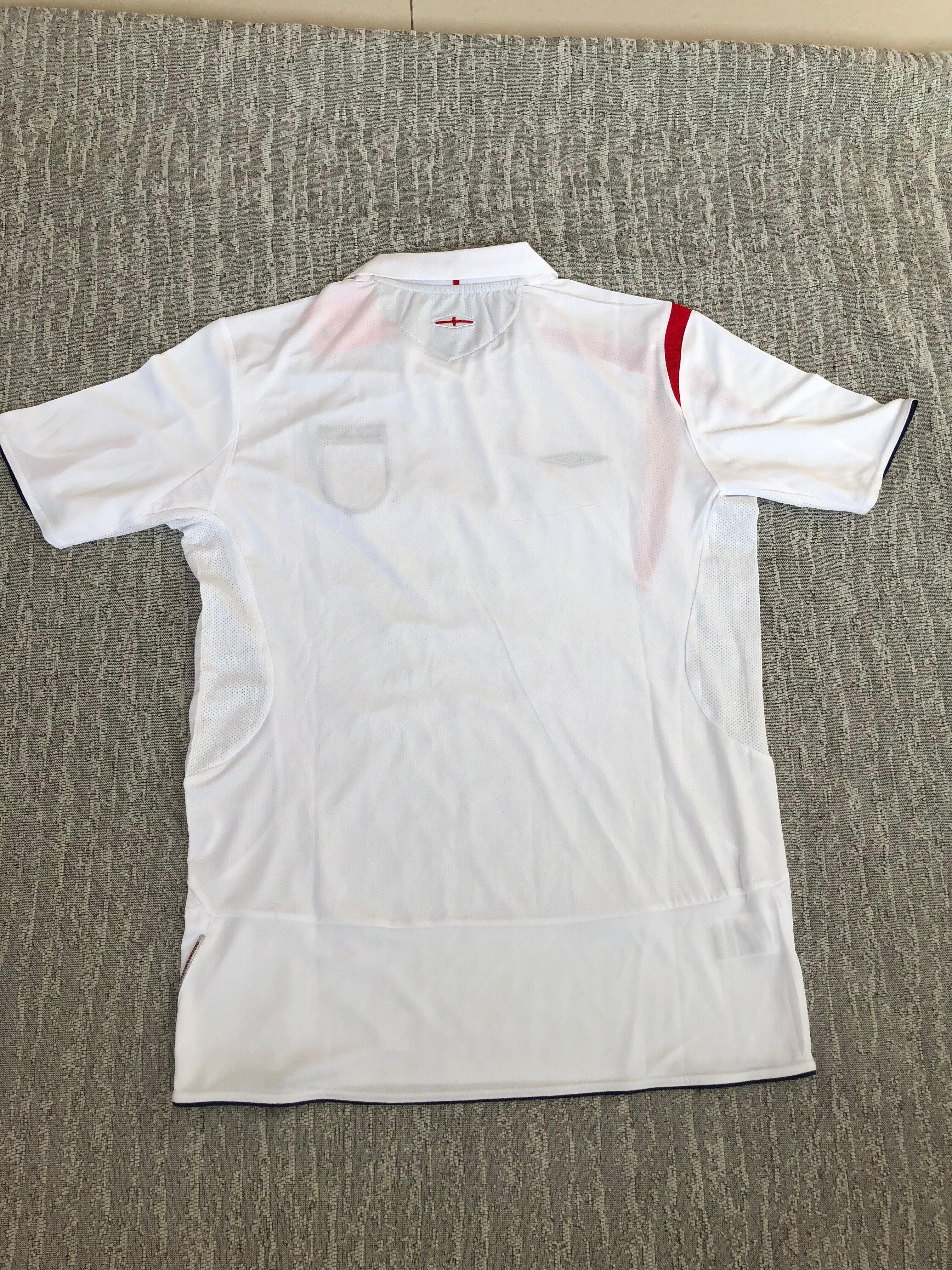 England 06 Home Vintage Jersey X Evangelion Asuka Remake (Short Sleeve)