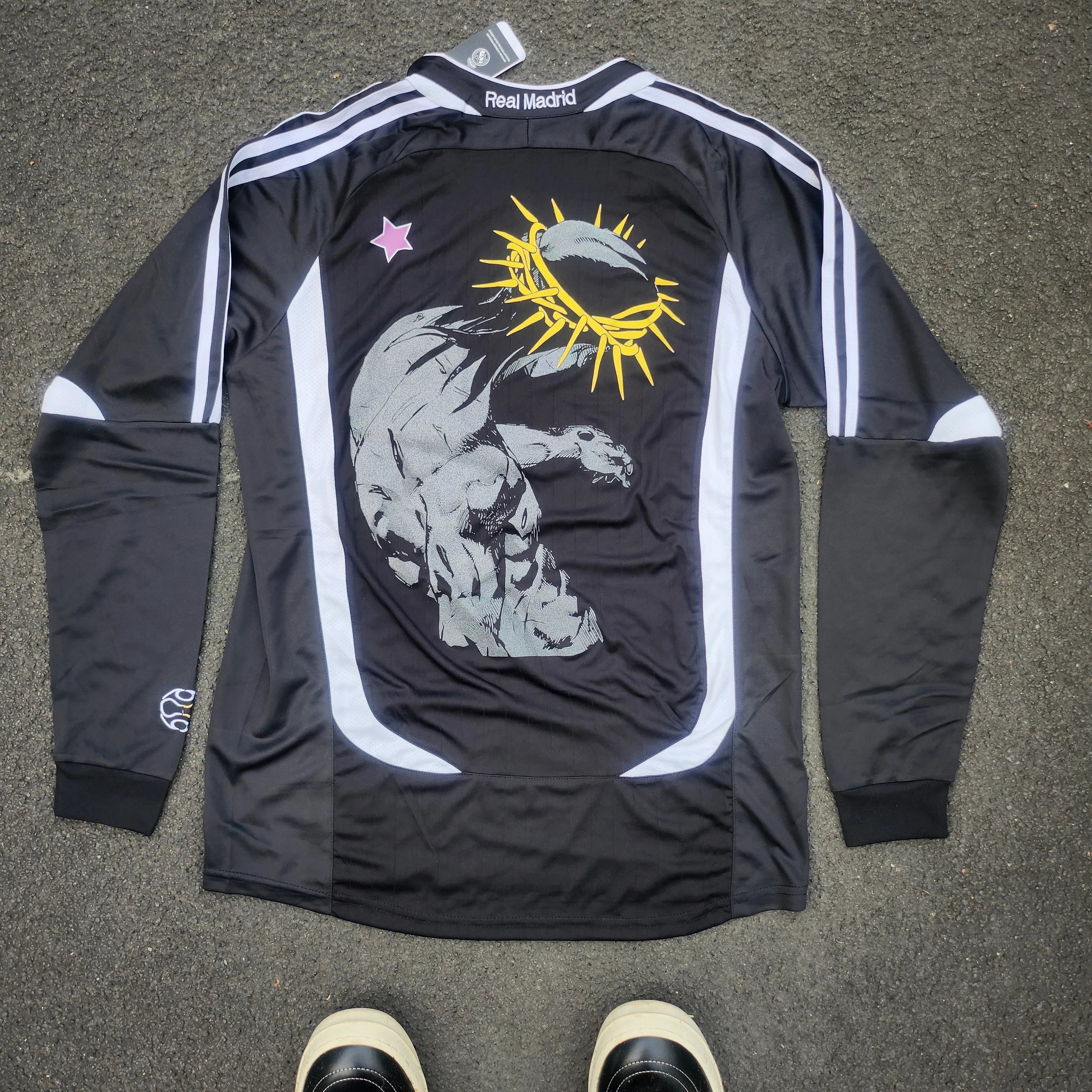 Real Madrid 06/07 Away Retro Jersey — Saint Relics Patchwork