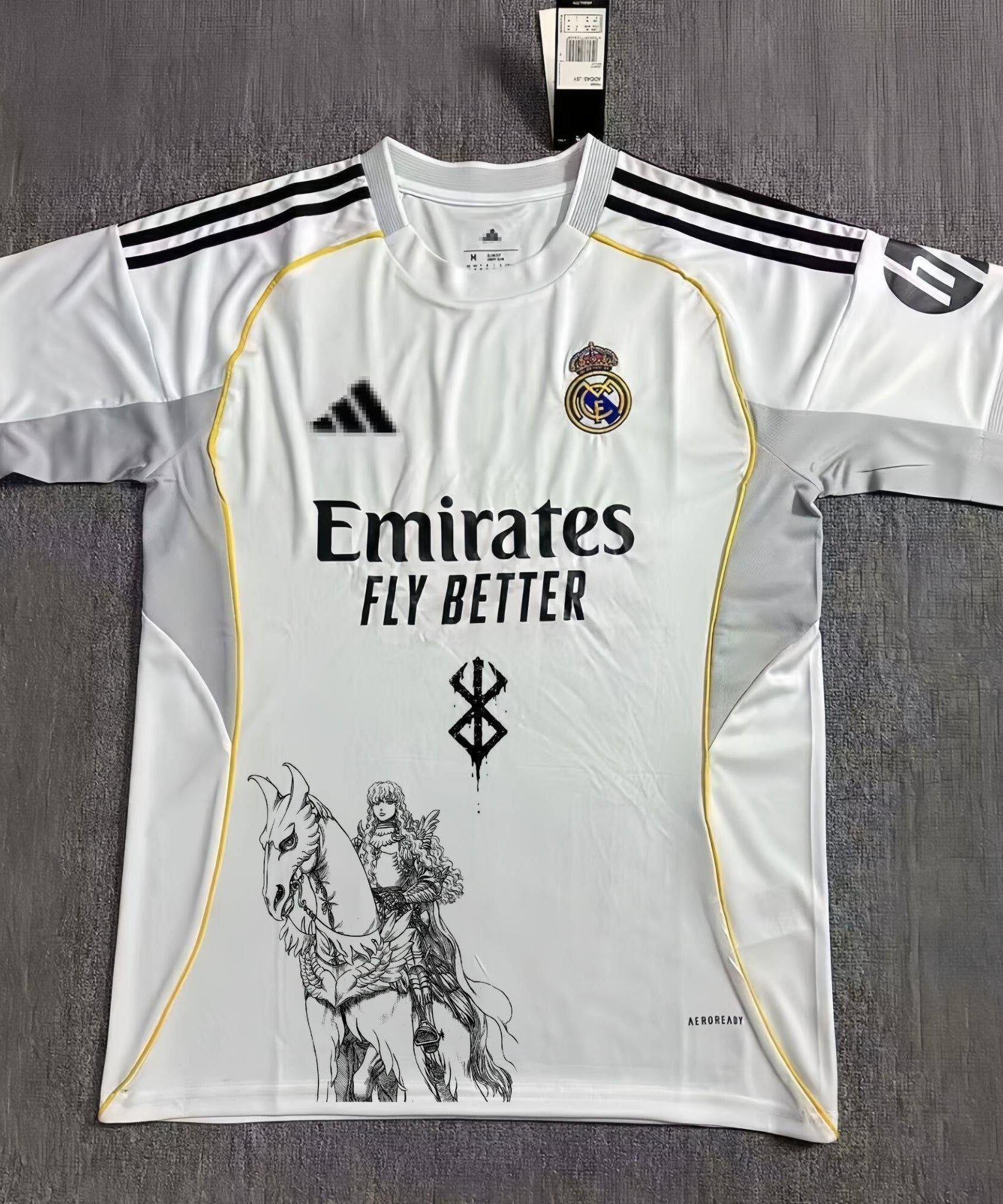 Real Madrid X Griffith Sword-Style Legend Remake Jersey