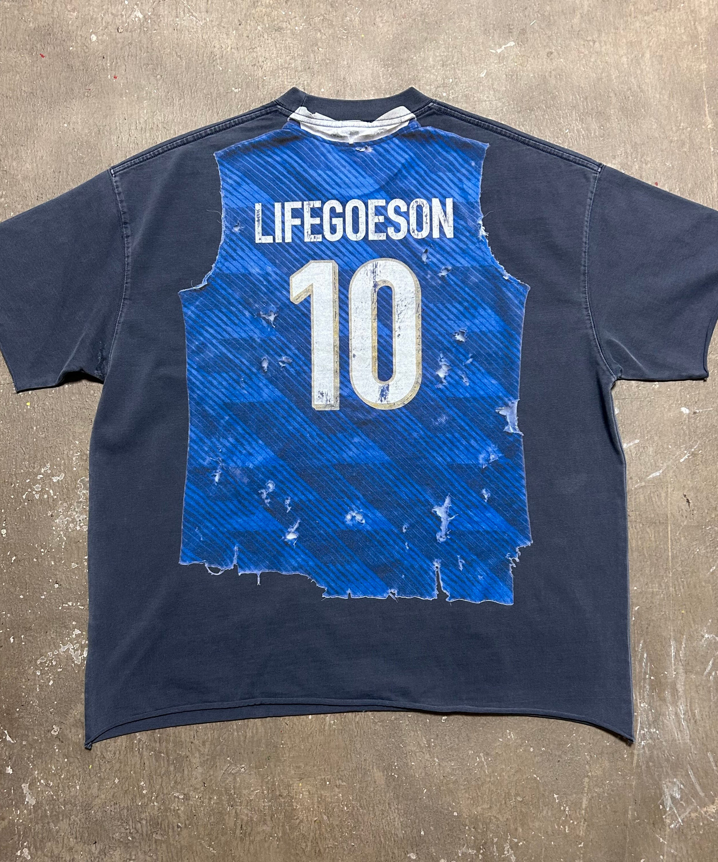 France X Remade FC Distressed Jersey Tee