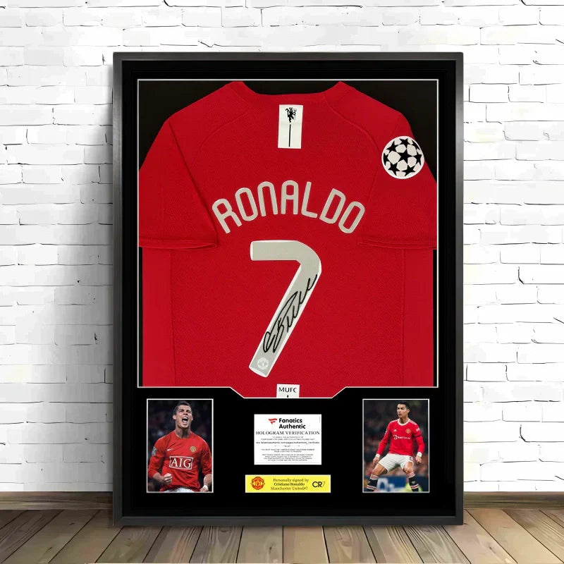 Ronaldo Portugal Gerahmtes Signiertes Trikot