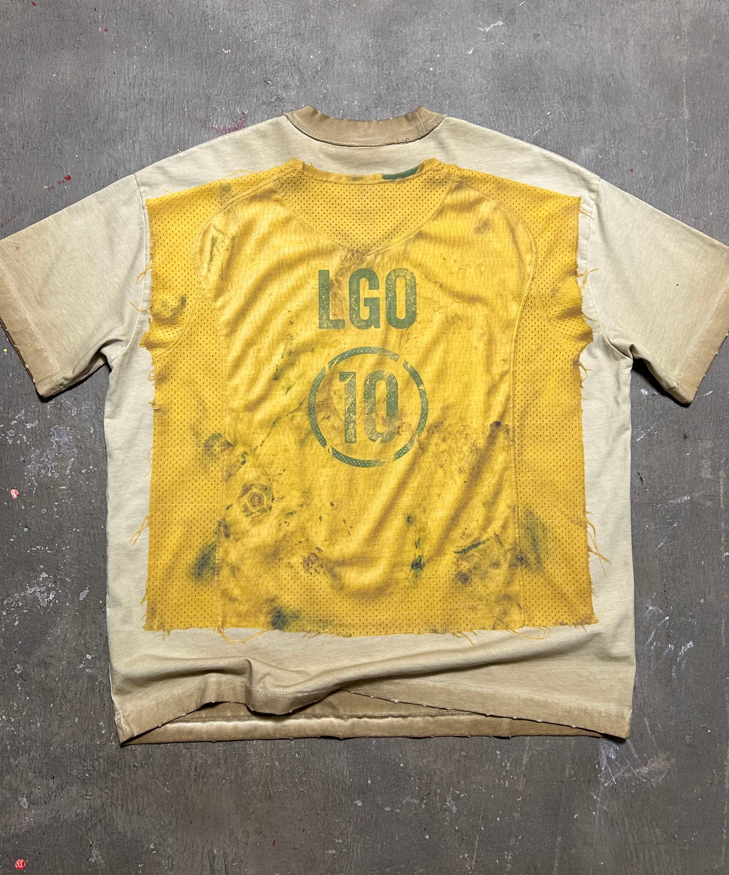 Brazil X Remade FC Distressed Jersey Tee