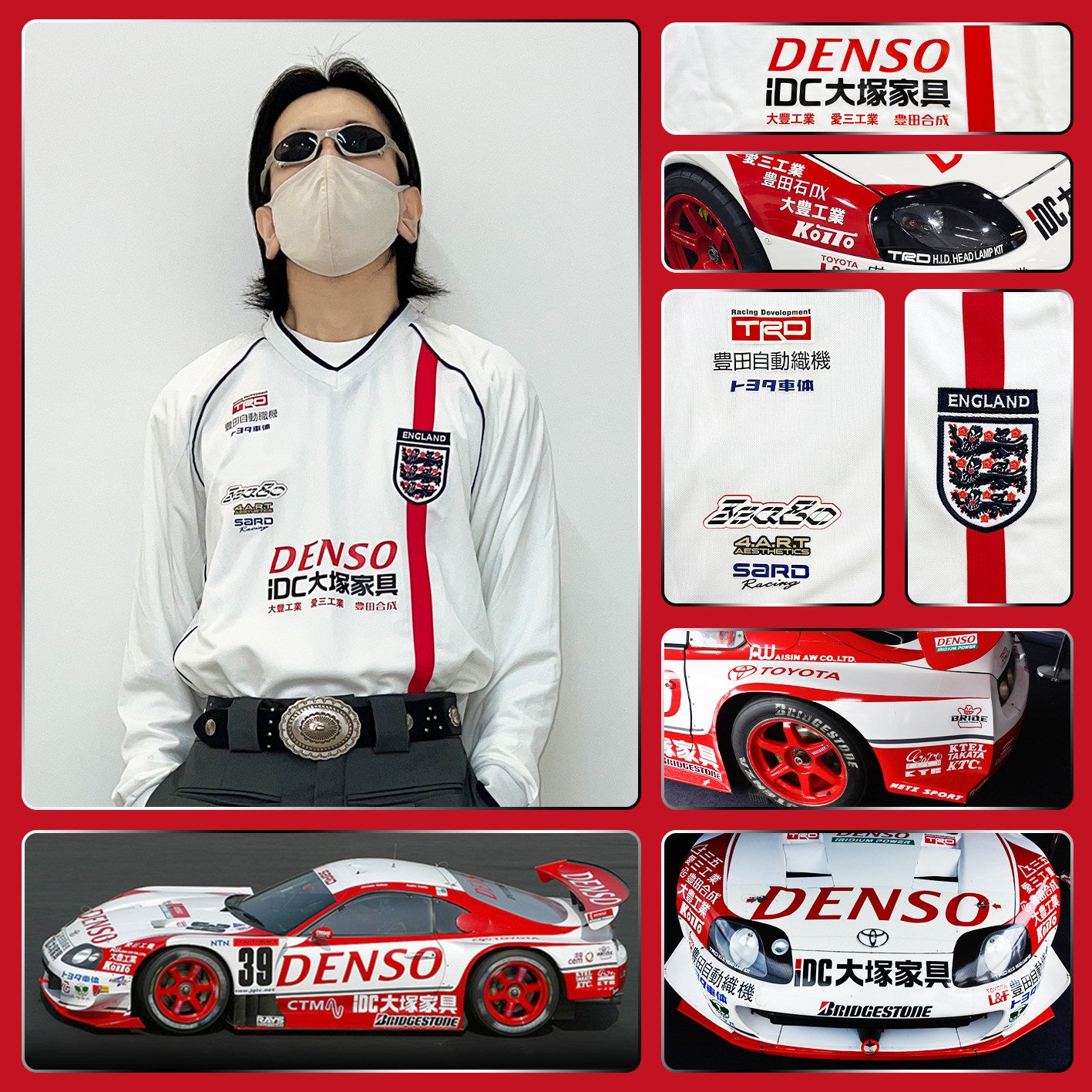 England X Toyota SARD DENSO Supra Jza80