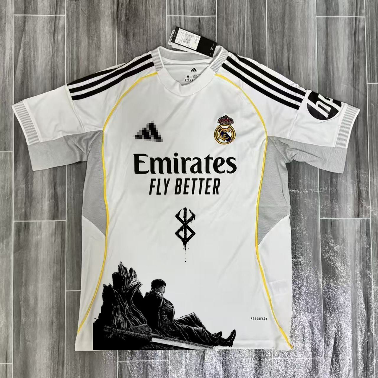 Real Madrid X Guts Sword-Style Legend Remake Jersey