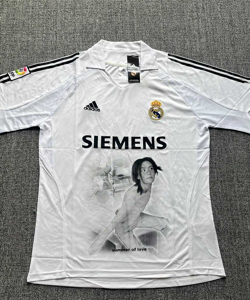 Real Madrid X Faye Wong Vintage Remake Jersey (Short Sleeve)