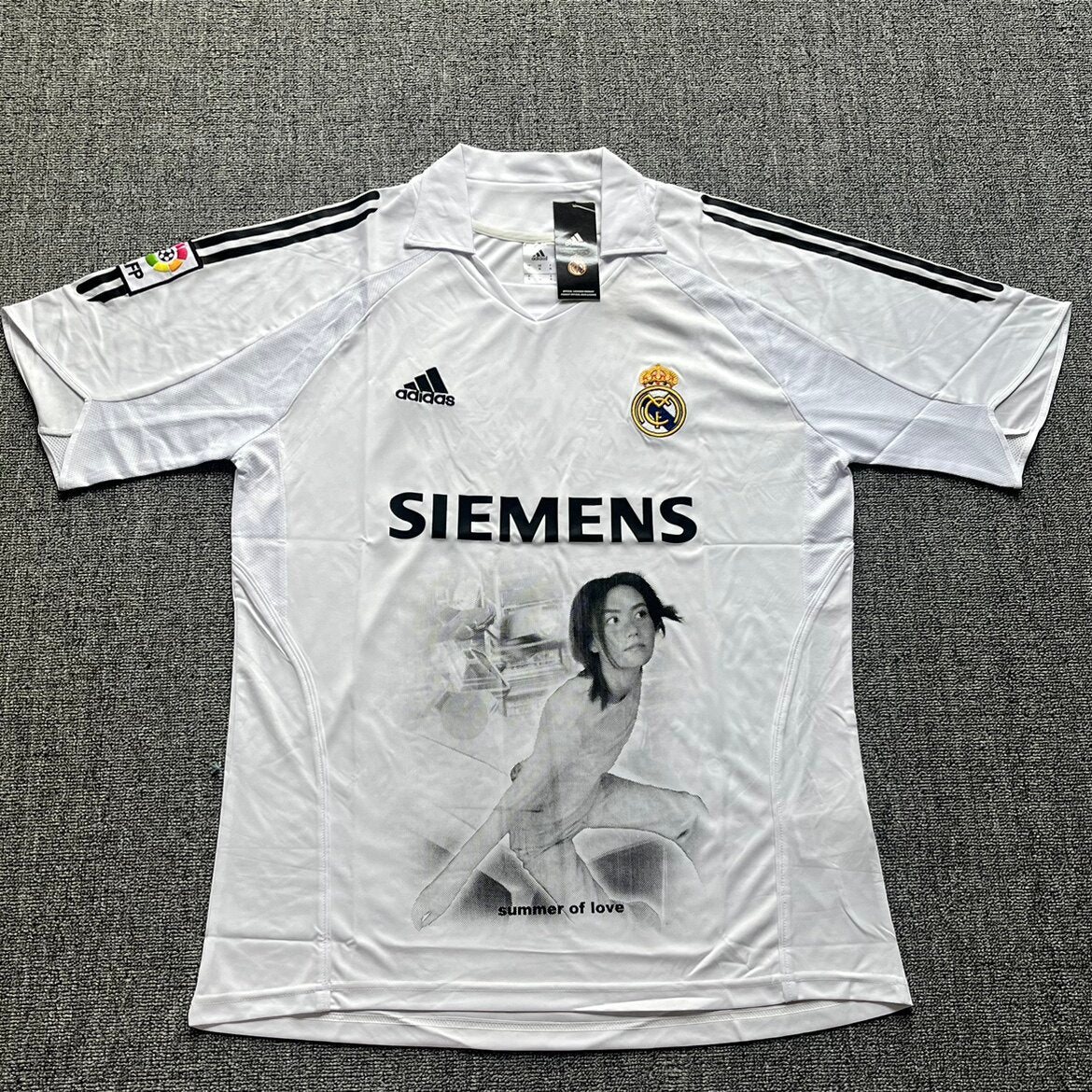 Real Madrid X Faye Wong Vintage Remake Jersey (Short Sleeve)
