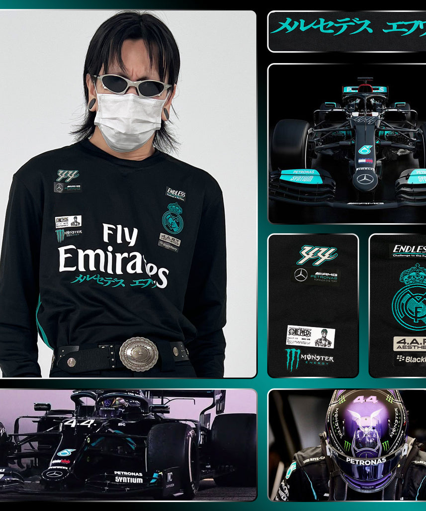Real Madrid X Mercedes AMG F1 Hamilton No. 44 1718