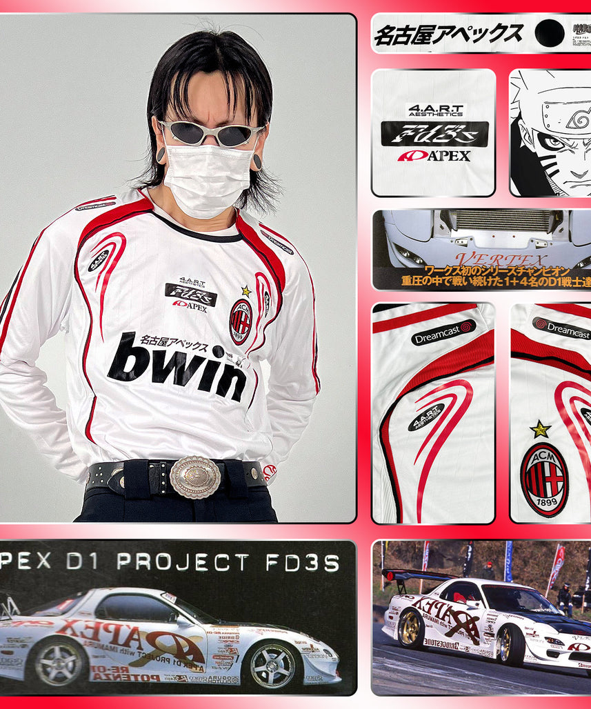 AC Milan X Mazda APEX Rx7 fd3s 0607