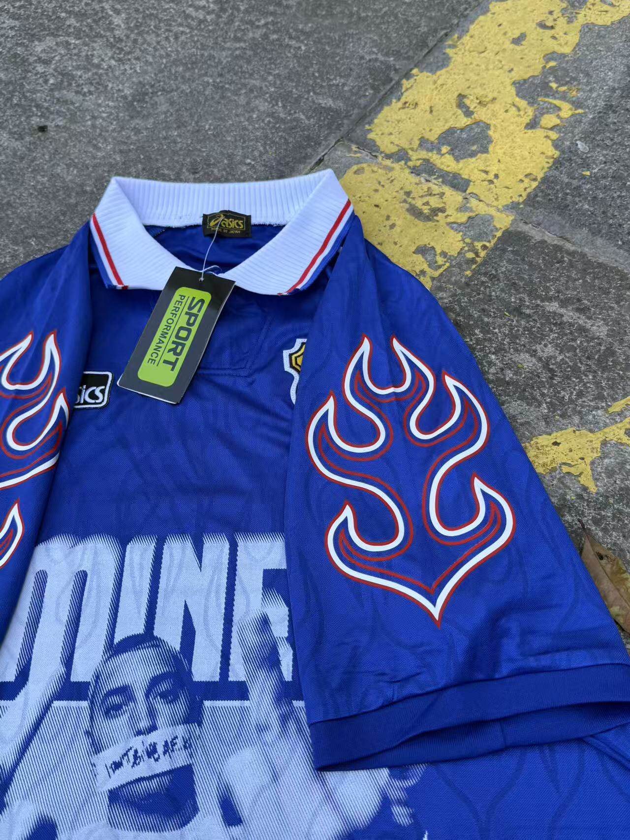 Eminem Vintage Print Remake Jersey (Blue)