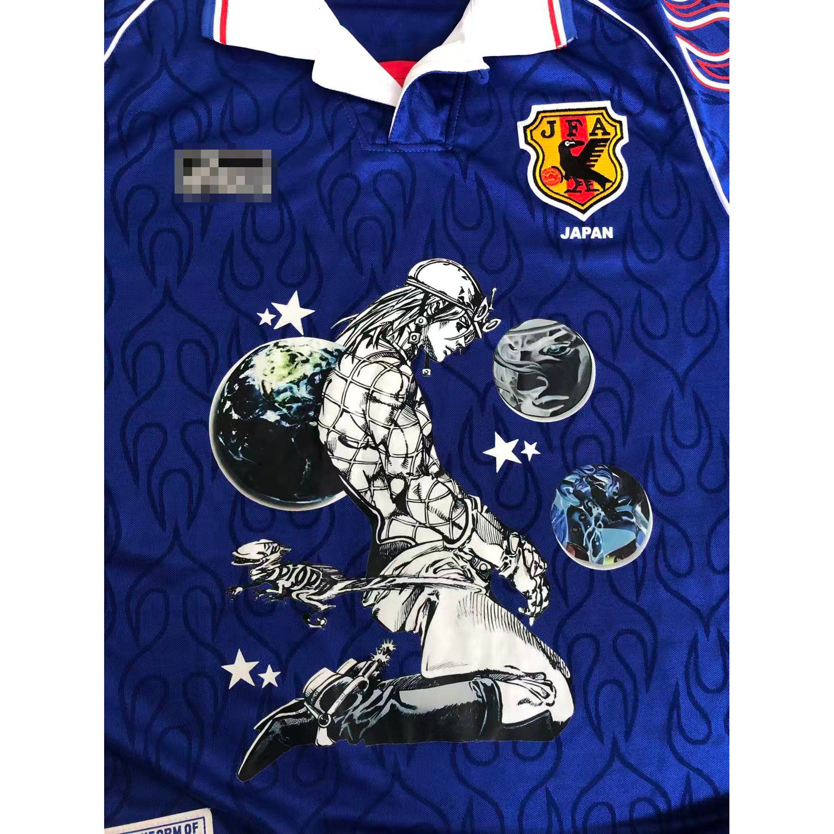 Chelsea Retro Blue Jersey — Diego Flame Edition