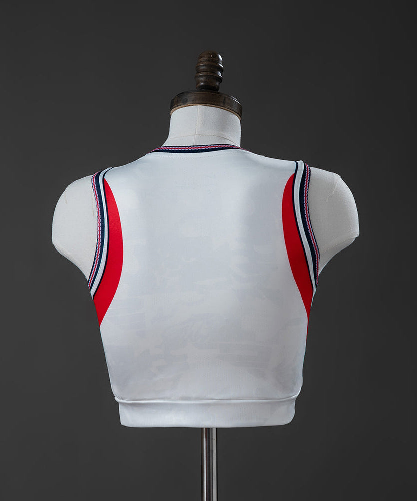 England WC 26 Home Women's Sleeveless Crop Jersey
