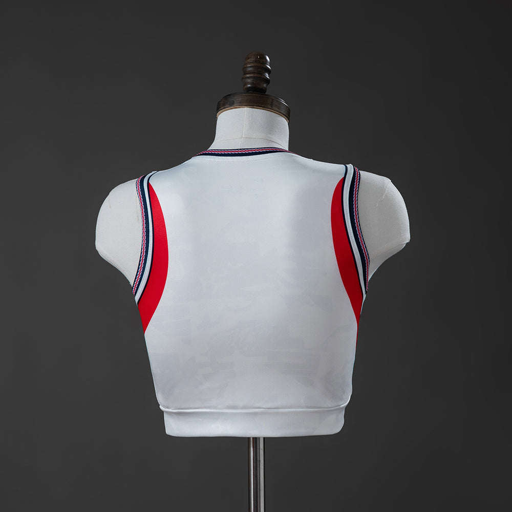 England WC 26 Home Women's Sleeveless Crop Jersey