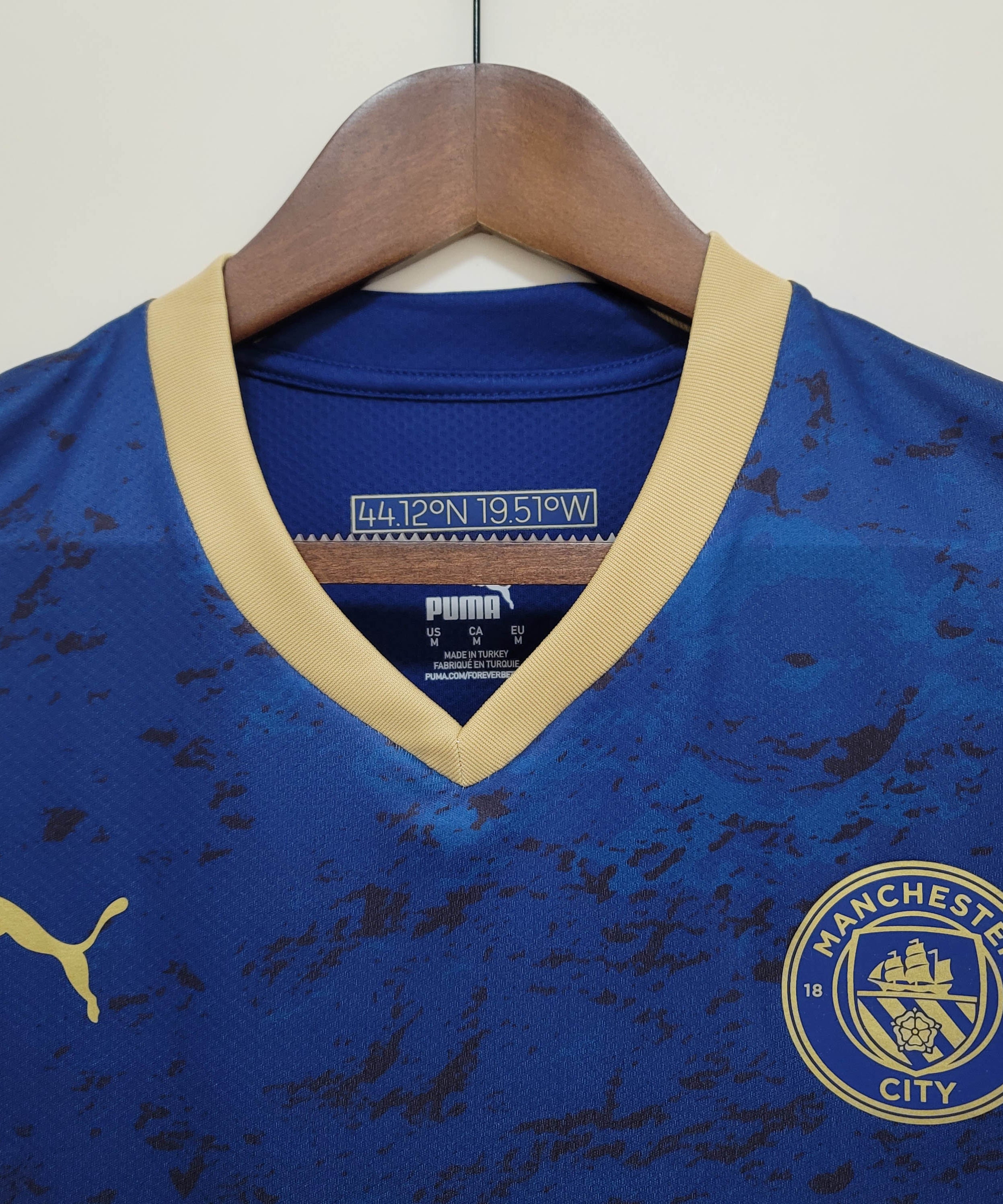 2023 Manchester City Chinese New Year Commemorative Edition Blue Football Shirt 1:1 Thai Quality