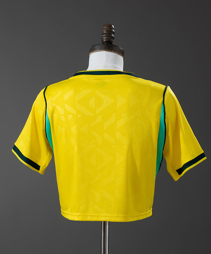 Brazil WC 26 Home Women's Crop Jersey