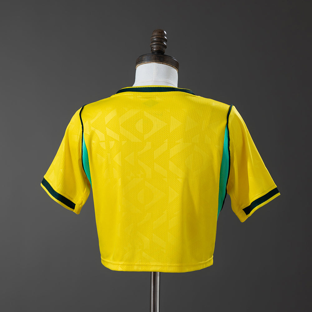Brazil WC 26 Home Women's Crop Jersey