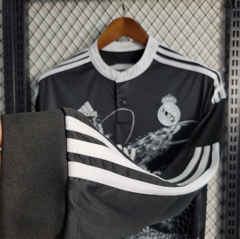 Real Madrid 2014-15 Third Away Retro Long Sleeve