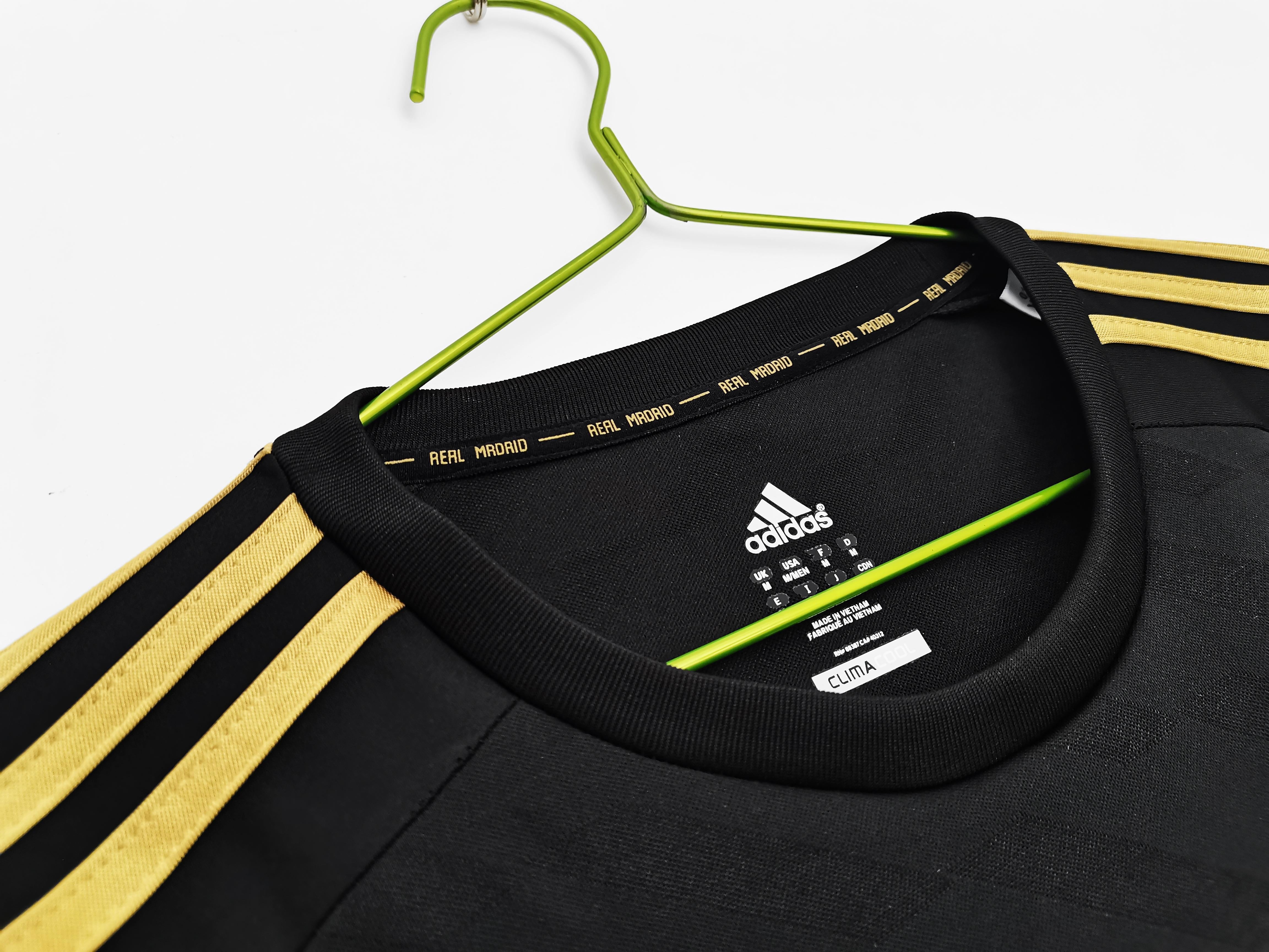 Real Madrid 2012-2013 Long Sleeve Away Kit Retro