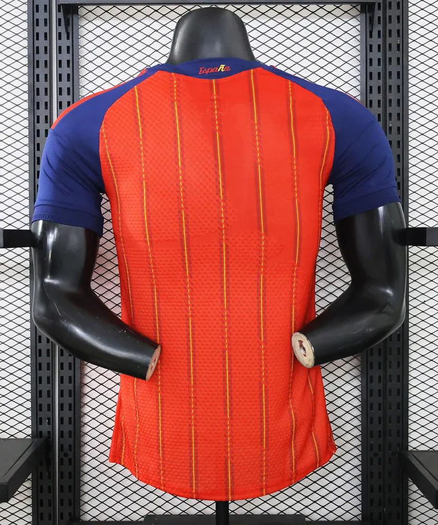 2026 Player Version 2 Stars Spain National Team Home Football Shirt 1:1 Thai Quality