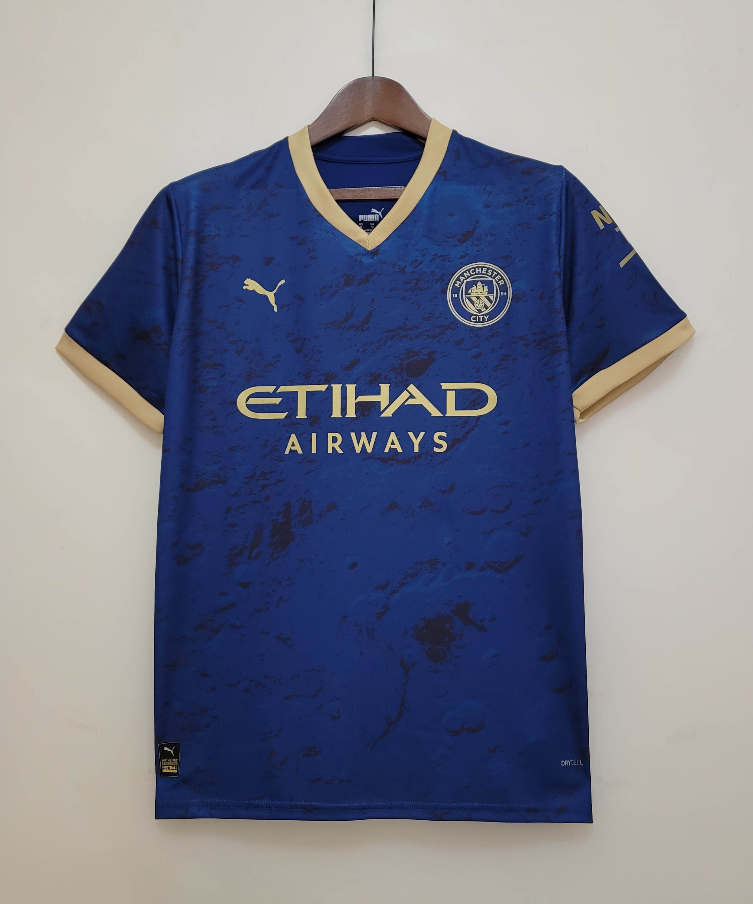 2023 Manchester City Chinese New Year Commemorative Edition Blue Football Shirt 1:1 Thai Quality