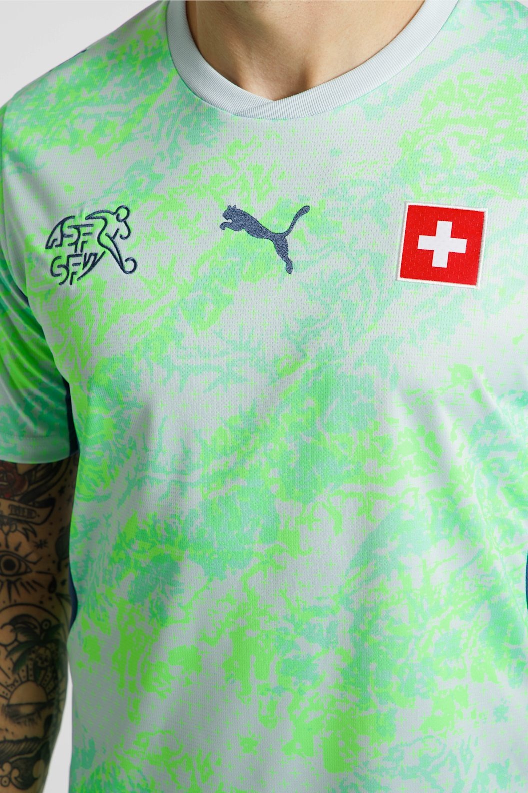 Switzerland " GREEN  " 2026 Away Jersey