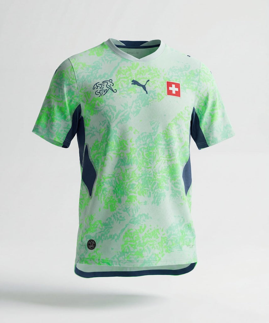 Switzerland " GREEN  " 2026 Away Jersey
